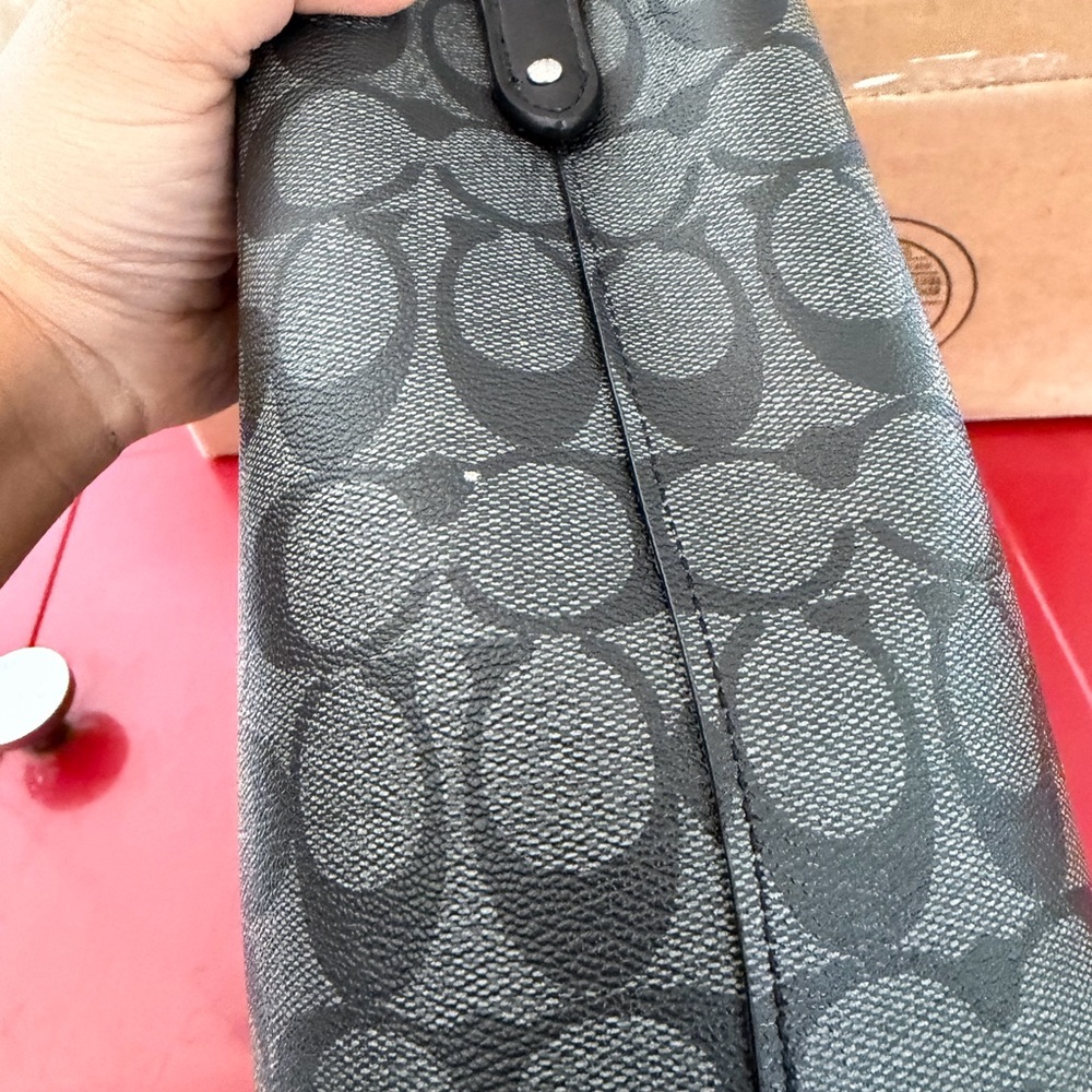 Coach Black Signature Bucket Bag - Picture 4 of 12